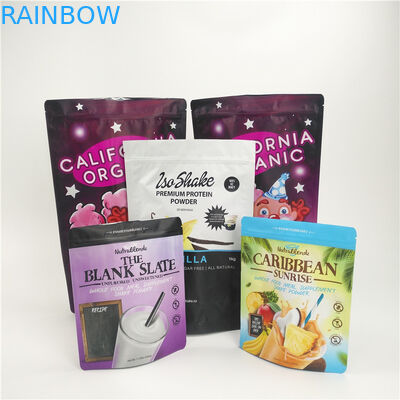 習慣はスナック ジッパーが付いている包装袋のアルミ ホイルの粉乳のパックを印刷しました