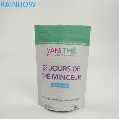 習慣はスナック ジッパーが付いている包装袋のアルミ ホイルの粉乳のパックを印刷しました