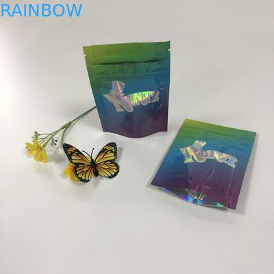 マイラーRuntzを包む二重ジッパー ホイルの袋は包装のクッキーのためのプラスチックを袋に入れます