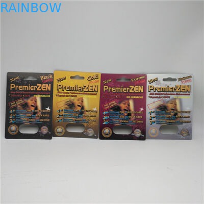 多彩なプラスチック薬瓶の金属の帽子のカプセルの容器の彫版の技術のABS材料