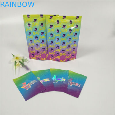 Runtzマイラーの雑草ホイルの袋包装袋の注文の冗談はパッケージを耐久と分類します