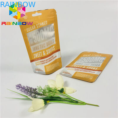 軽食のResealableジッパーが付いている明確な窓を印刷するCustomziedを包むくだらないプラスチック袋