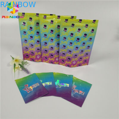 Runtz袋のクッキー/丸薬/粘着性くまの適用を包む証拠ホイルの袋をかいで下さい