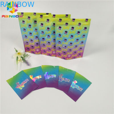 Runtz袋のクッキー/丸薬/粘着性くまの適用を包む証拠ホイルの袋をかいで下さい