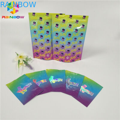 Runtz袋のクッキー/丸薬/粘着性くまの適用を包む証拠ホイルの袋をかいで下さい