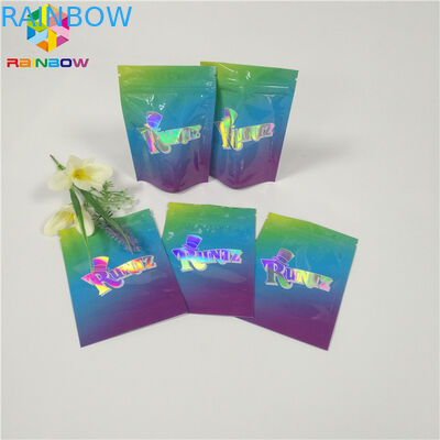 クッキー ホイルの袋の包装の習慣はプラスチック ジッパー ロック袋の子供の証拠を印刷しました