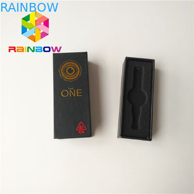 サイズのVapeの注文のカートリッジ包装箱のCbdの噴霧器のキットの無光沢の表面の終わり