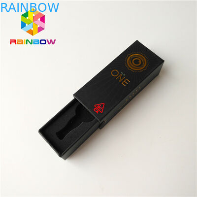 サイズのVapeの注文のカートリッジ包装箱のCbdの噴霧器のキットの無光沢の表面の終わり