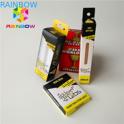 CBDの精油のびんの包装箱低いMoq注文の印刷1ozは2つのOzカード ペーパーをリサイクルしました