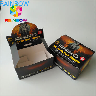 無光沢の表面の終わりの草の香包装箱の葉巻たばこの塗被紙箱