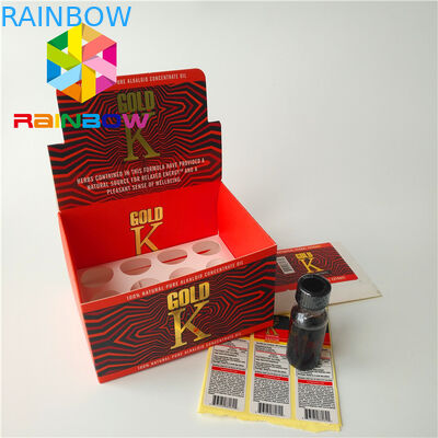 無光沢の表面の終わりの草の香包装箱の葉巻たばこの塗被紙箱