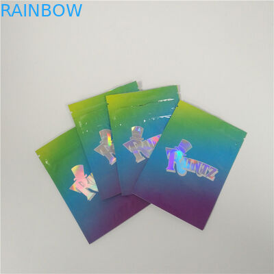 3.5グラムはジップ ロック式のアルミ ホイルが袋のグラビア印刷の印刷を立てるマイラーを立てます