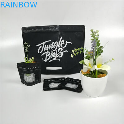 ポリ袋のマイラーのジップ ロック式の雑草を包む耐久の草の香は袋を立てます