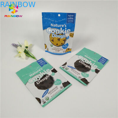 多彩で小さいマイラーのアルミ ホイルの食糧パッキング袋はビスケット/乾燥したフルーツのためのロックのファスナーを締めます