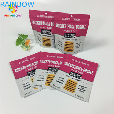 Resealableプラスチック ホイル チョコレート/チーズのための包装袋の生物分解性のデジタル印刷