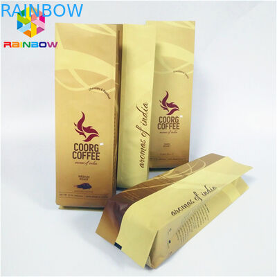 印刷される習慣はジッパーの袋袋の湿気の障壁の側面のガセットの平底を立てます