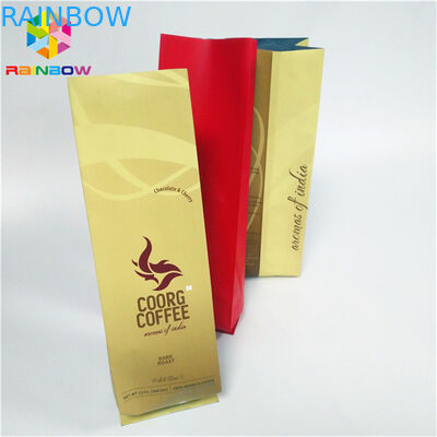 印刷される習慣はジッパーの袋袋の湿気の障壁の側面のガセットの平底を立てます