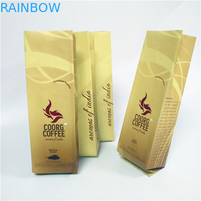 印刷される習慣はジッパーの袋袋の湿気の障壁の側面のガセットの平底を立てます