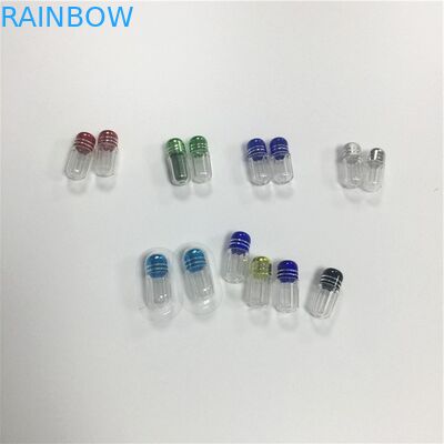 小型プラスチックPSのびんのプラスチック包装の包装のサイ69の丸薬カプセルの弾丸の形の容器