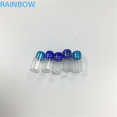 小型プラスチックPSのびんのプラスチック包装の包装のサイ69の丸薬カプセルの弾丸の形の容器