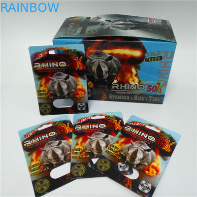 ZEN首相の男性の性の性能の強化の丸薬まめの包装の紙箱