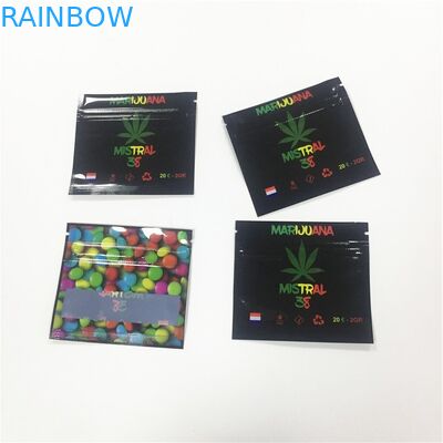 CBD印刷される粘着性キャンデー袋の習慣を包む薄板にされた物質的なプラスチック袋