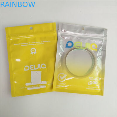 生物分解性のプラスチック ジッパーの携帯電話袋を包む携帯電話の付属品のプラスチック袋