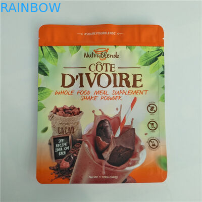 Ziplockが付いている焼かれたコーヒー豆の粉袋を包むヒート シールのプラスチック袋