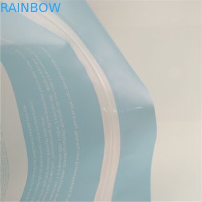 食糧貯蔵のマイクロウェーブ滅菌装置の底ガセットはResealable上のジッパーの習慣を袋に入れます