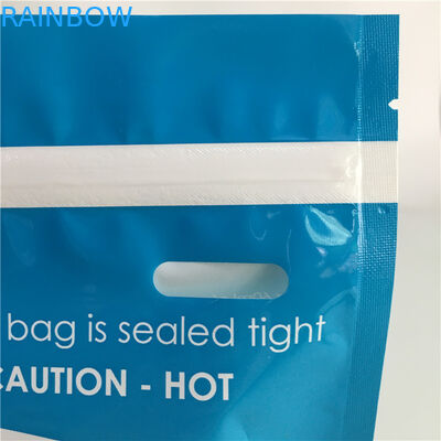 光沢のあるマイクロウェーブ蒸気の底ガセット袋はプラスチック滅菌装置のレトルト袋を立てます