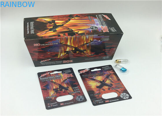 サイ69の3dまめカード表示紙箱との包装のカプセルの丸薬注文色