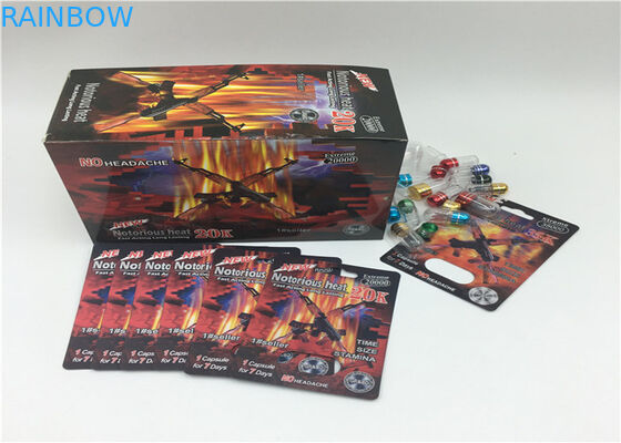 極度の薬のための注文のロゴ3Dの効果のプラスチック包装の包装の人の強化のびんカード