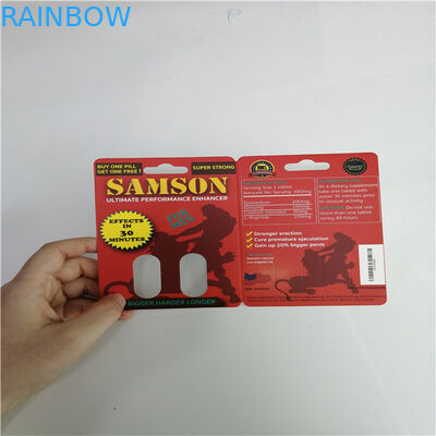 女性の増強物の丸薬まめカード金のカプセルのびんのための包装のマンバのBurro 30000