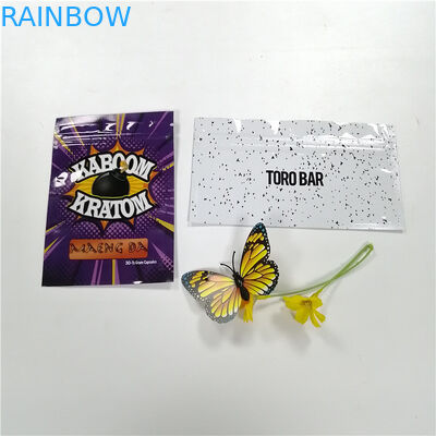 マイラーのジッパー ロック袋を包む臭いの証拠ホイルの袋は袋の注文の印刷物を立てます