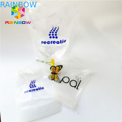 再使用可能な液体は口の袋の包装のベビーフードのパッキング圧搾袋を立てます