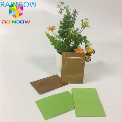 印刷物ホイルの袋の最下の詰物が付いている包装のヒート シールのマスクの袋をカスタマイズして下さい