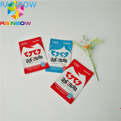 4x6インチのアルミ ホイルの袋の包装の臭いの証拠によって薄板にされるマイラーのプラスチック注文のロゴ