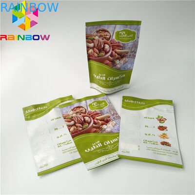 ナットのためのResealable上のジップ ロック式のアルミ ホイルの無光沢のDoypackの袋袋は/フルーツを乾燥します