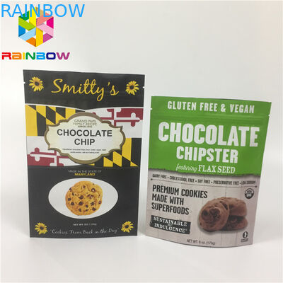 ナットのためのResealable上のジップ ロック式のアルミ ホイルの無光沢のDoypackの袋袋は/フルーツを乾燥します