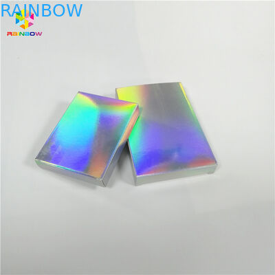 キャンデーのクッキーの口紅のクリームのアイシャドウのための型抜きされたホログラム カード紙箱の注文の印刷