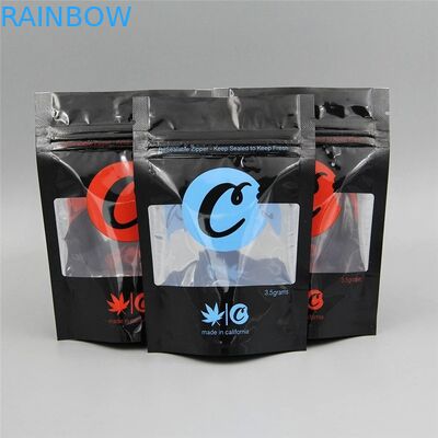 Childproof Ziplocke Stoneyパッチ袋3.5gを包む証拠の草の香をかいで下さい