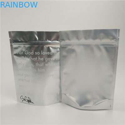 スライバ医学のジップ ロック式袋を包む薄板にされた物質的なプラスチック袋は立ちます