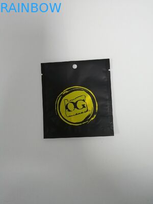 Gummiesの花の包装のためのプラスチック マイラーのジップ ロック式の臭いの証拠の雑草袋3.5/7グラムの