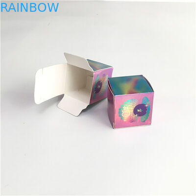 ロゴの印刷を用いるカスタマイズされたサイズの草の香の包装の折る紙カードのディスプレイ・ケース