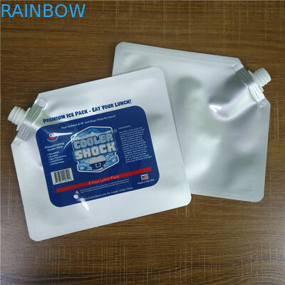 再使用可能な飲み物はジッパーの袋の口が付いている生物分解性の食糧パッケージのスパイス袋を立てます