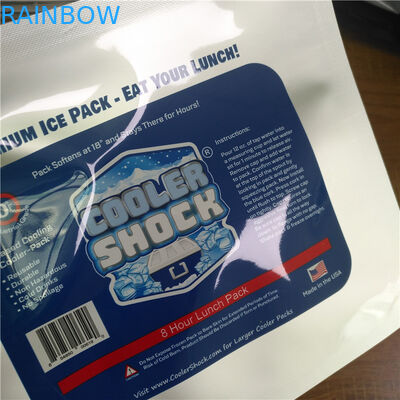 再使用可能な飲み物はジッパーの袋の口が付いている生物分解性の食糧パッケージのスパイス袋を立てます