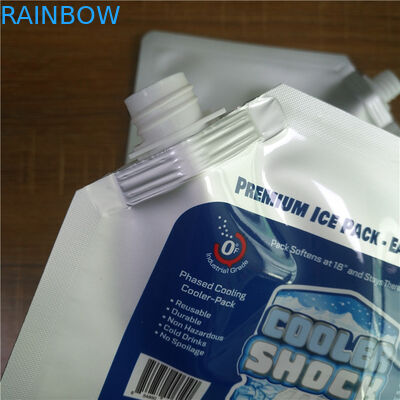 再使用可能な飲み物はジッパーの袋の口が付いている生物分解性の食糧パッケージのスパイス袋を立てます