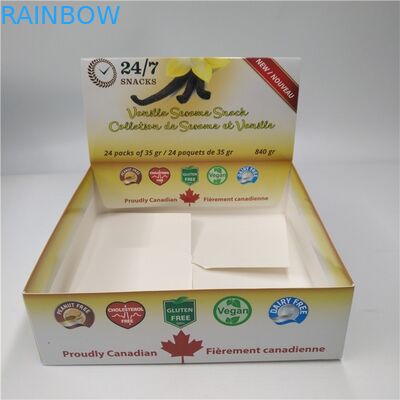 ペーパー草の香の包装の折る段ボール カートンによってはディスプレイ・ケースが現れます