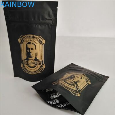 ポリ袋のRuntz耐久のジップ ロック式のマイラーのクッキーのレーザー光線写真雑草のRuntzの包装