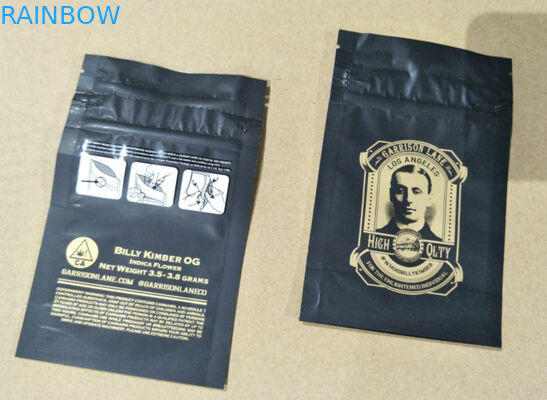 ポリ袋のRuntz耐久のジップ ロック式のマイラーのクッキーのレーザー光線写真雑草のRuntzの包装